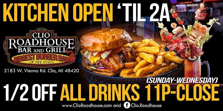 Clio Road House Bar and Grill